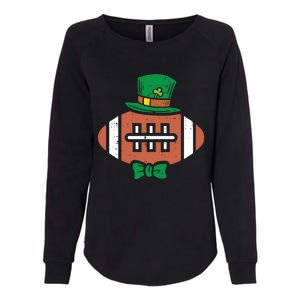 Leprechaun American Football St Patricks Day Sports Gift Funny Gift Womens California Wash Sweatshirt