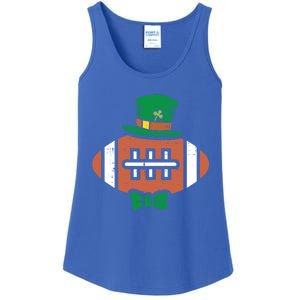 Leprechaun American Football St Patricks Day Sports Gift Funny Gift Ladies Essential Tank