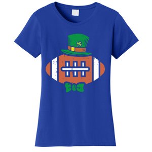 Leprechaun American Football St Patricks Day Sports Gift Funny Gift Women's T-Shirt