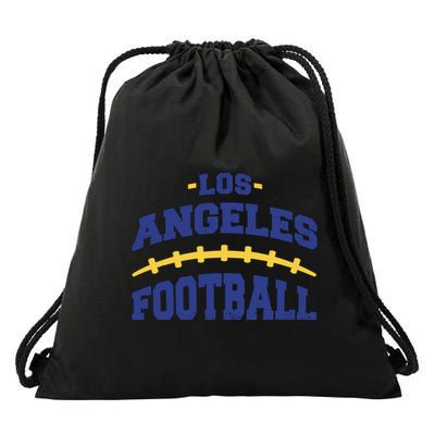 Los Angeles Football Drawstring Bag