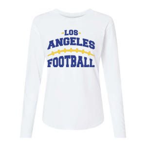 Los Angeles Football Womens Cotton Relaxed Long Sleeve T-Shirt