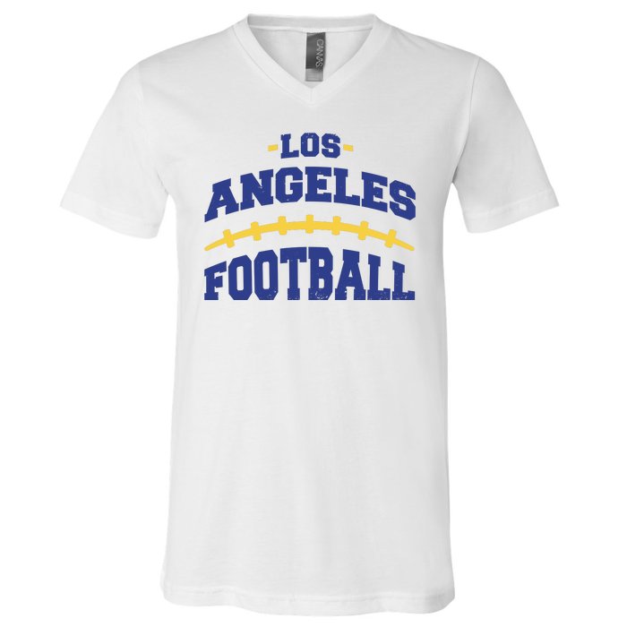 Los Angeles Football V-Neck T-Shirt