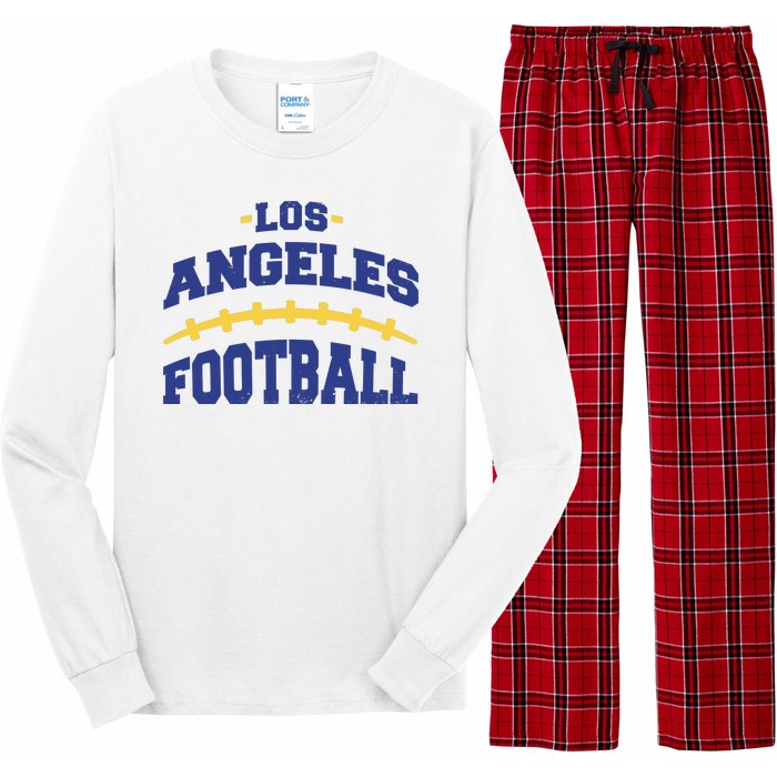 Los Angeles Football Long Sleeve Pajama Set