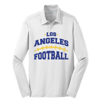 Los Angeles Football Silk Touch Performance Long Sleeve Polo