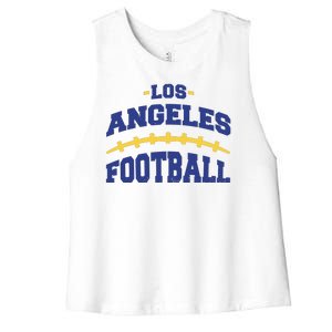 Los Angeles Football Women's Racerback Cropped Tank