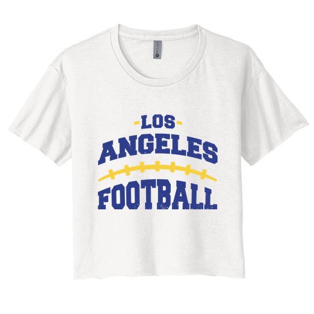 Los Angeles Football Crop Top