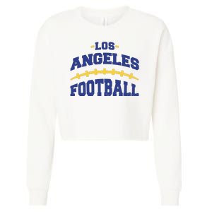 Los Angeles Football Cropped Pullover Crew