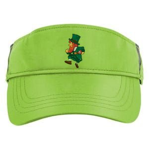 Leprechaun American Football St Patricks Day Sports Lover Cute Gift Adult Drive Performance Visor