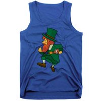 Leprechaun American Football St Patricks Day Sports Lover Cute Gift Tank Top