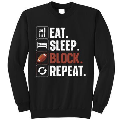 Lineman Art For Women Football Player Offensive Lineman Sweatshirt