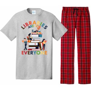 Libraries Are For Everyone Book Lover Pajama Set