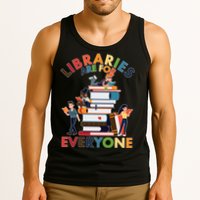 Libraries Are For Everyone Book Lover Tank Top