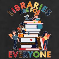 Libraries Are For Everyone Book Lover Microfiber Hand Towel