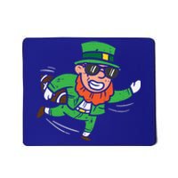 Leprechaun American Football St Patricks Day Gift Mousepad