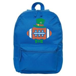 Leprechaun American Football St Patricks Day Sports Gift 16 in Basic Backpack