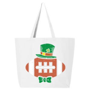 Leprechaun American Football St Patricks Day Sports Gift 25L Jumbo Tote