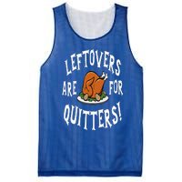 Leftovers Are For Quitters   Thanksgiving Turkey Mesh Reversible Basketball Jersey Tank