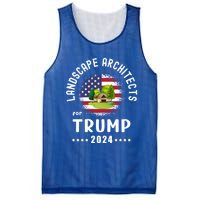 Landscape Architects For Trump 2024 American Flag Vote Trump Cute Gift Mesh Reversible Basketball Jersey Tank