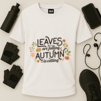 Leaves Are Falling Autumn Is Calling Performance Shirt