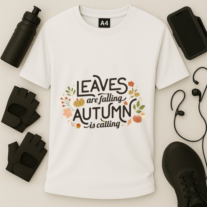 Leaves Are Falling Autumn Is Calling Performance Shirt