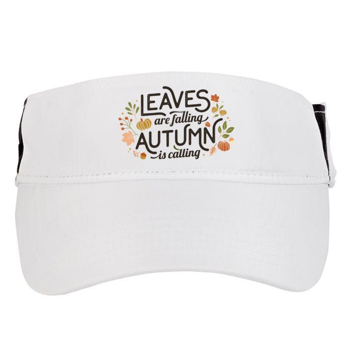 Leaves Are Falling Autumn Is Calling Adult Drive Performance Visor