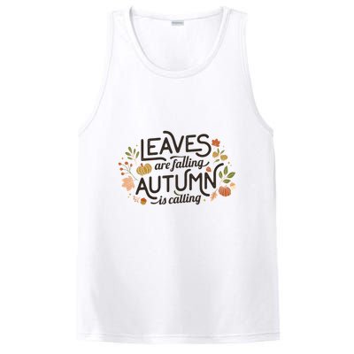 Leaves Are Falling Autumn Is Calling PosiCharge Competitor Tank