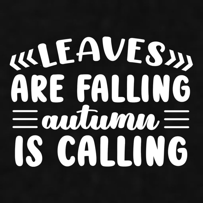 Leaves Are Falling Autumn Is Calling Ladies PosiCharge Tri-Blend Wicking Tank