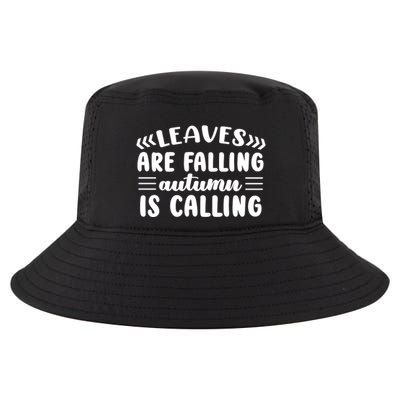 Leaves Are Falling Autumn Is Calling Cool Comfort Performance Bucket Hat