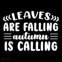 Leaves Are Falling Autumn Is Calling Bag