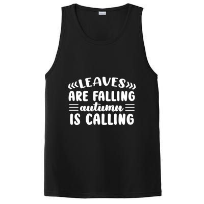 Leaves Are Falling Autumn Is Calling PosiCharge Competitor Tank