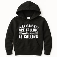 Leaves Are Falling Autumn Is Calling Kids Hoodie