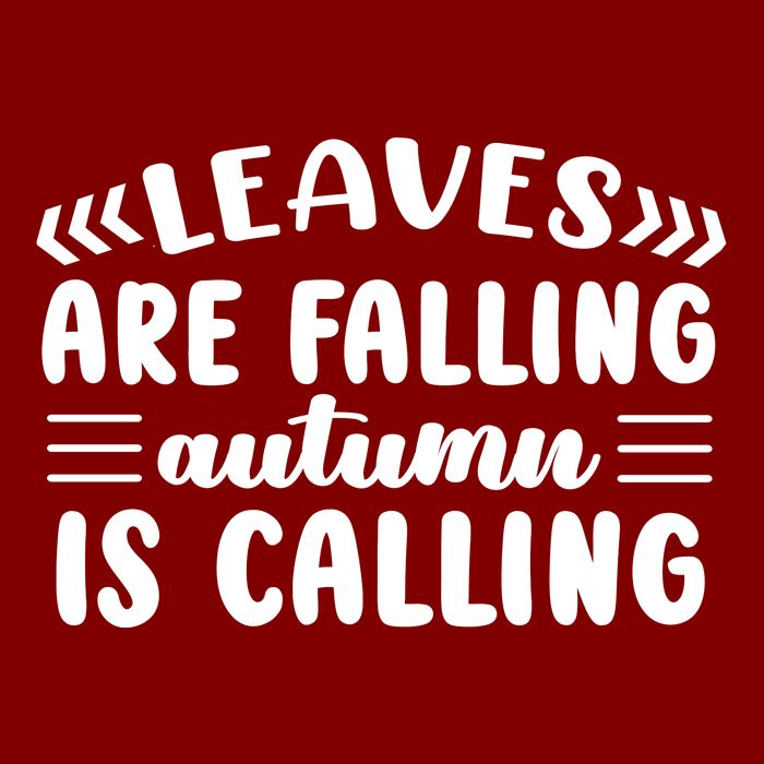 Leaves Are Falling Autumn Is Calling Performance Shirt