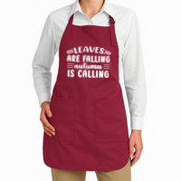 Leaves Are Falling Autumn Is Calling Apron