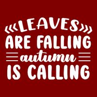 Leaves Are Falling Autumn Is Calling T-Shirt