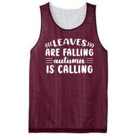 Leaves Are Falling Autumn Is Calling Mesh Reversible Basketball Jersey Tank