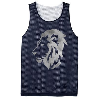 Lion Art Funny Felidae Large Cat Lover Outfit Women Gift Mesh Reversible Basketball Jersey Tank