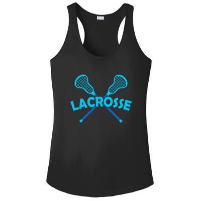 Lacrosse Player Gift Sticks  Ladies PosiCharge Competitor Racerback Tank