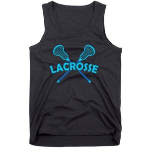 Lacrosse Player Gift Sticks  Tank Top