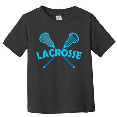 Lacrosse Player Gift Sticks  Toddler T-Shirt