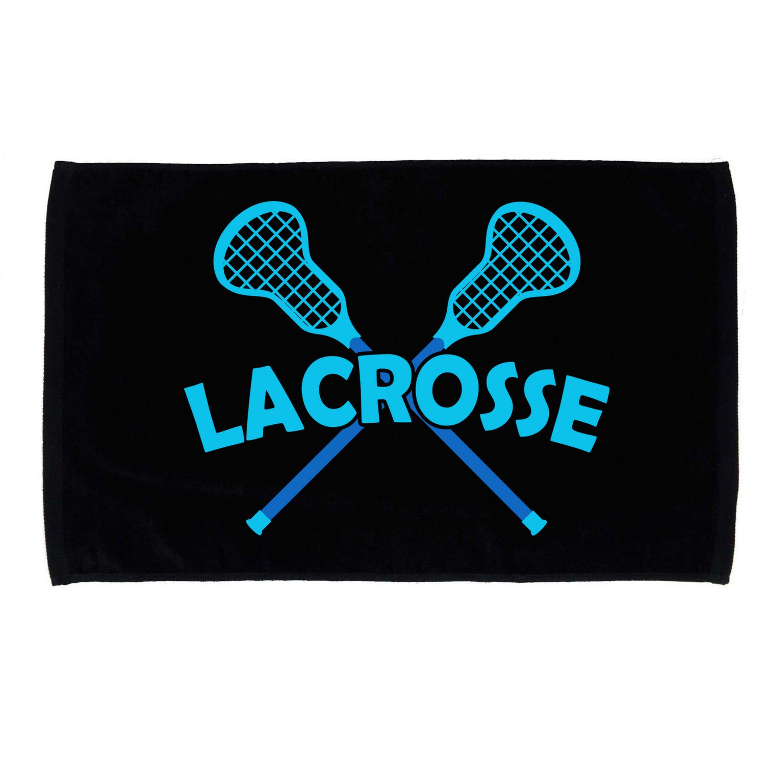Lacrosse Player Gift Sticks  Microfiber Hand Towel