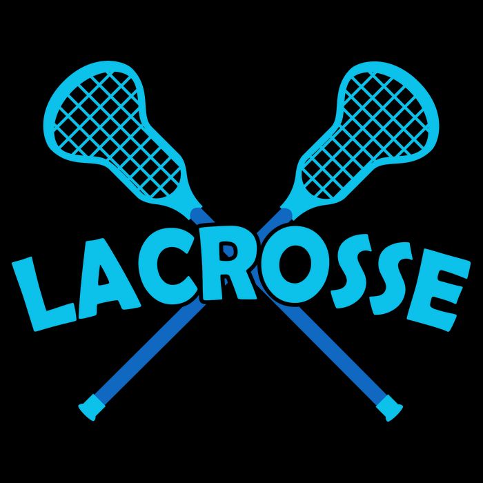 Lacrosse Player Gift Sticks  Cropped Pullover Crew