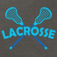 Lacrosse Player Gift Sticks  Cotton Canvas Backpack
