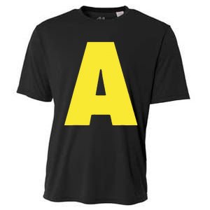 Letter A Funny Matching Halloween Costume Cooling Performance Crew T-Shirt