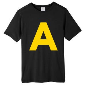 Letter A Funny Chipmunk Group Matching Halloween Costume 2024 Tall Fusion ChromaSoft Performance T-Shirt