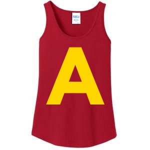 Letter A Funny Chipmunk Group Matching Halloween Costume 2024 Ladies Essential Tank