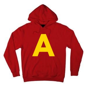 Letter A Funny Chipmunk Group Matching Halloween Costume 2024 Tall Hoodie