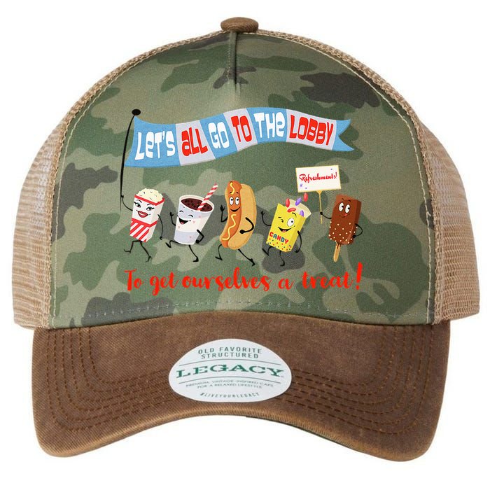 Let’S All Go To The Lobby And Get Ourselves A Treat Retro Legacy Tie Dye Trucker Hat