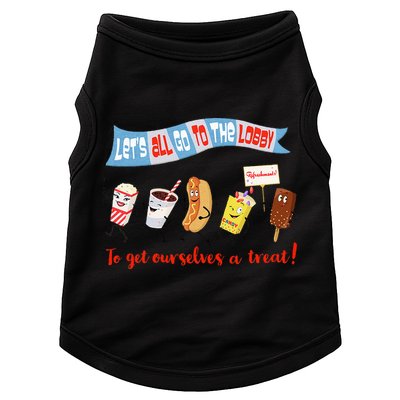 Let’S All Go To The Lobby And Get Ourselves A Treat Retro Doggie Tank