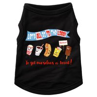 Let’S All Go To The Lobby And Get Ourselves A Treat Retro Doggie Tank
