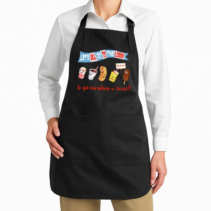 Let’S All Go To The Lobby And Get Ourselves A Treat Retro Apron